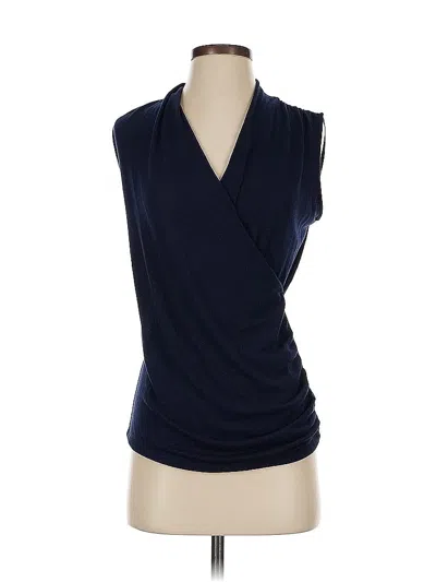 Pre-owned Mix By 41 Hawthorn Sleeveless Blouse In Blue