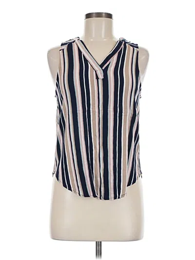 Pre-owned Mix By 41 Hawthorn Sleeveless Blouse In Ivory