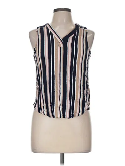 Pre-owned Mix By 41 Hawthorn Sleeveless Blouse In Ivory