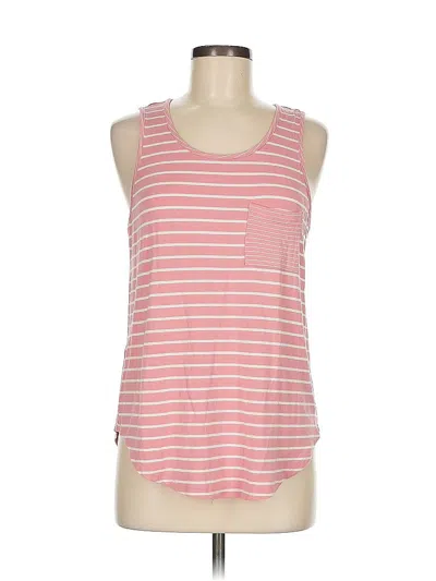 Pre-owned Mix By 41 Hawthorn Sleeveless T-shirt In Pink