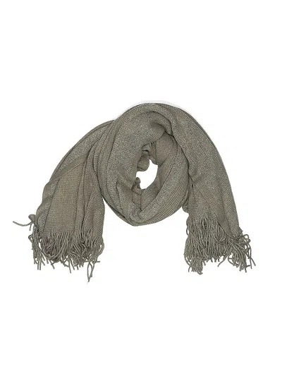 Pre-owned Mix It Scarf In Gray