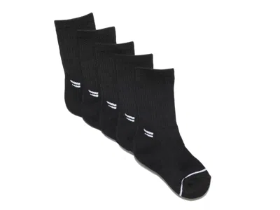 Mix No 6 Mix No. 6 5pair Kids' Crew Socks In Black
