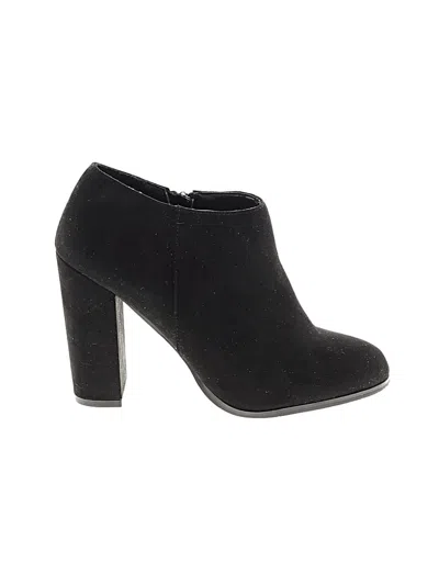 Pre-owned Mix No 6 Ankle Boots In Black