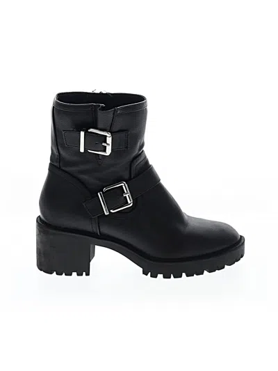 Pre-owned Mix No 6 Ankle Boots In Black