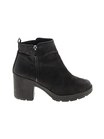 Pre-owned Mix No 6 Ankle Boots In Black
