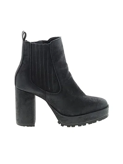 Pre-owned Mix No 6 Ankle Boots In Black