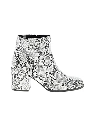 Pre-owned Mix No 6 Ankle Boots In Silver
