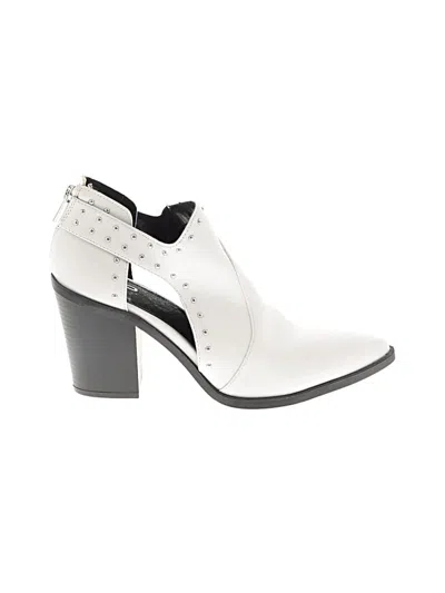 Pre-owned Mix No 6 Ankle Boots In White