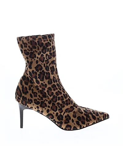 Pre-owned Mix No 6 Boots In Tan