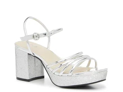 Mix No 6 Mix No. 6 Carmen Platform Sandal In Silver