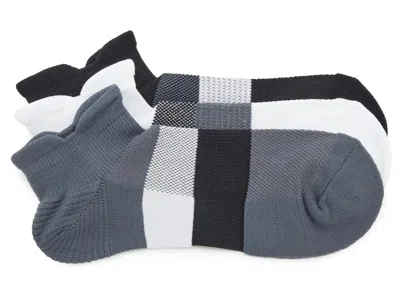 Mix No 6 Mix No. 6 Double Tab No Show Socks 3 Pack In Multi