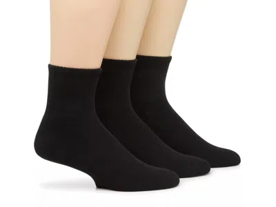 Mix No 6 Mix No. 6 Extended Size Ankle Socks 5 Pack In Black