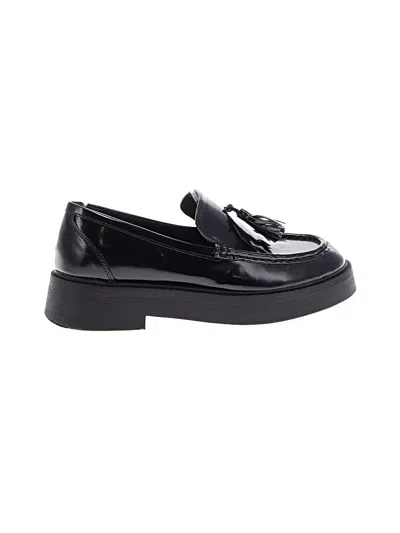 Pre-owned Mix No 6 Flats In Black