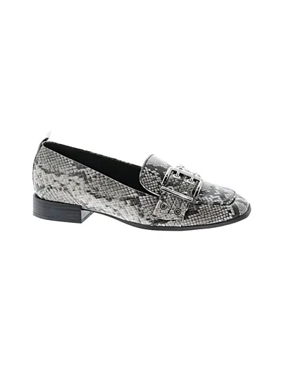 Pre-owned Mix No 6 Flats In Gray