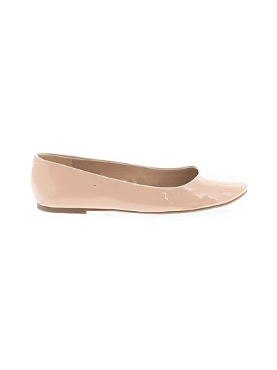 Pre-owned Mix No 6 Flats In Tan