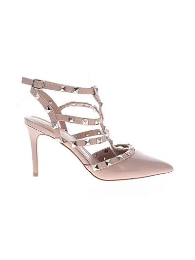 Pre-owned Mix No 6 Heels In Brown