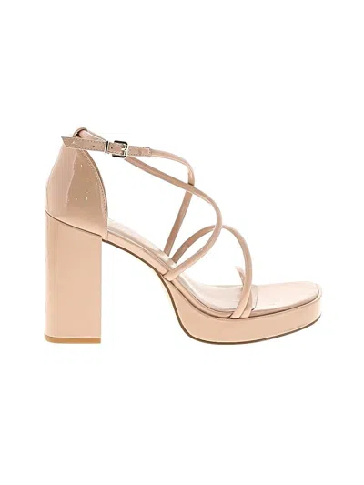 Pre-owned Mix No 6 Heels In Brown