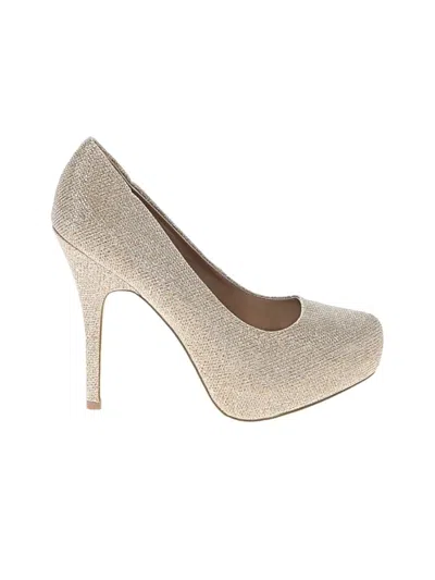 Pre-owned Mix No 6 Heels In Gold