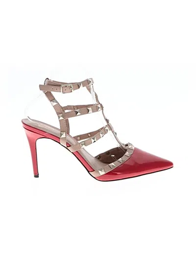 Pre-owned Mix No 6 Heels In Red