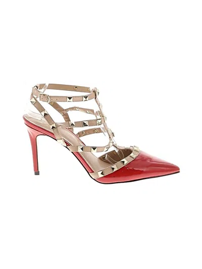 Pre-owned Mix No 6 Heels In Red