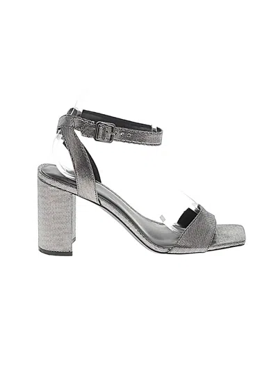 Pre-owned Mix No 6 Heels In Silver