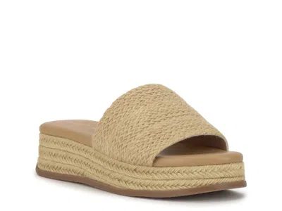 Mix No 6 Mix No. 6 Mahgs Espadrille Wedge Sandal In Nude