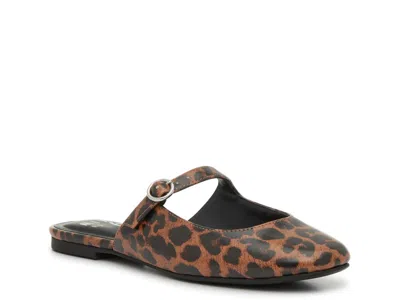 Mix No 6 Mix No. 6 Mitta Mary Jane Mule In Animal Print