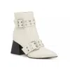 Mix No 6 Mix No. Naeve Boots Women's Usturtle Dove Ivory Pointed Toe Bootie Gal156 In White