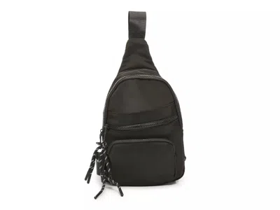 Mix No 6 Mix No. 6 Nylon Sling Backpack In Black