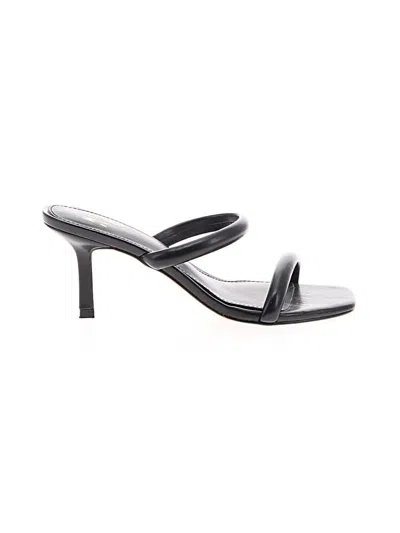 Pre-owned Mix No 6 Sandals In Black