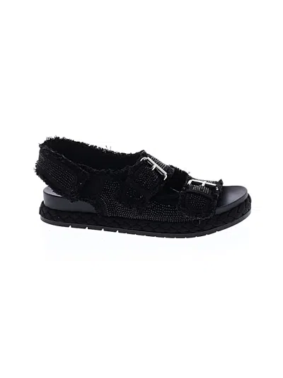 Pre-owned Mix No 6 Sandals In Black