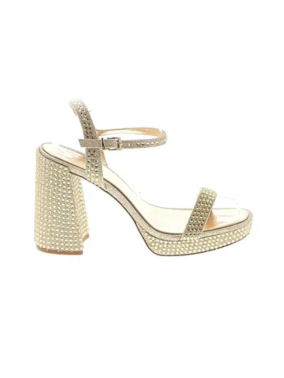 Pre-owned Mix No 6 Sandals In Gold