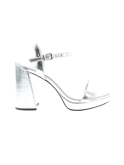Pre-owned Mix No 6 Sandals In Silver