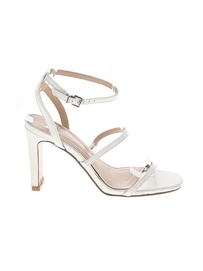 Pre-owned Mix No 6 Sandals In White