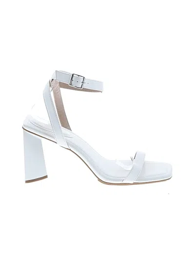 Pre-owned Mix No 6 Sandals In White