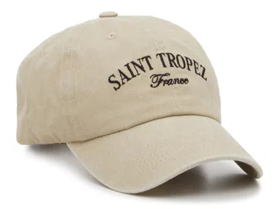 Mix No 6 Mix No. 6 St. Tropez Baseball Cap In Brown