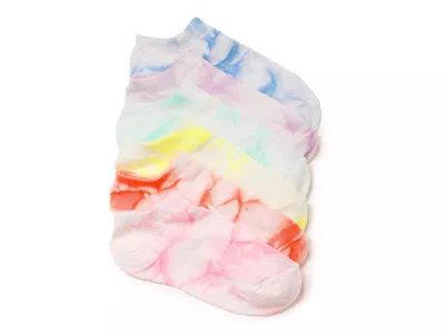 Mix No 6 Mix No. 6 Tie Dye Kids' No Show Socks 6 Pack In Multi
