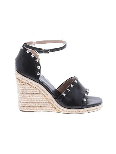Pre-owned Mix No 6 Wedges In Black
