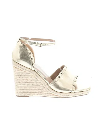 Pre-owned Mix No 6 Wedges In Gold
