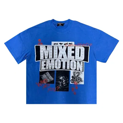 Pre-owned Mixed Emotion Lost Identity Tee 'blue' | Men's Size Xl