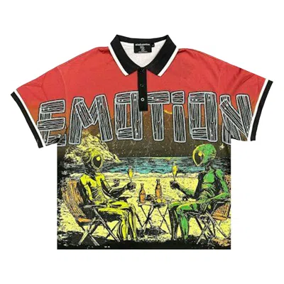 Pre-owned Mixed Emotion Paradise Shirt 'red' | Men's Size M