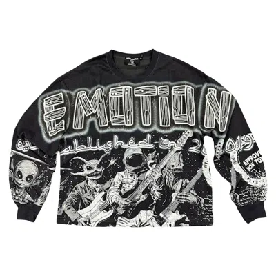 Pre-owned Mixed Emotion S Astro Long-sleeve 'black' | Men's Size M
