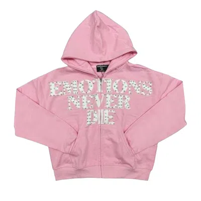 Pre-owned Mixed Emotion S End Hoodie 'pink' | Men's Size Xl