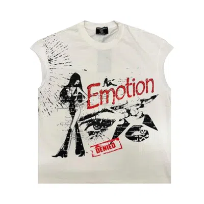 Pre-owned Mixed Emotion Starboy Sleeveless Tee 'white' | Men's Size M