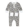Mixed Up Clothing Kids'  Baby Jumpsuit Romper In Black/white/hello