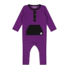 Mixed Up Clothing Kids'  Baby Uno Romper In Purple