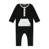 Mixed Up Clothing Baby Uno Romper In Black