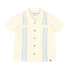 Mixed Up Clothing Boys Bordado Shirt In Yellow/white Stripes