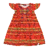 Mixed Up Clothing Girls Vestito Dress In Jacquard Stripe