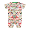 Mixed Up Clothing Kids'  Suave Baby Romper In Animal Arabesque